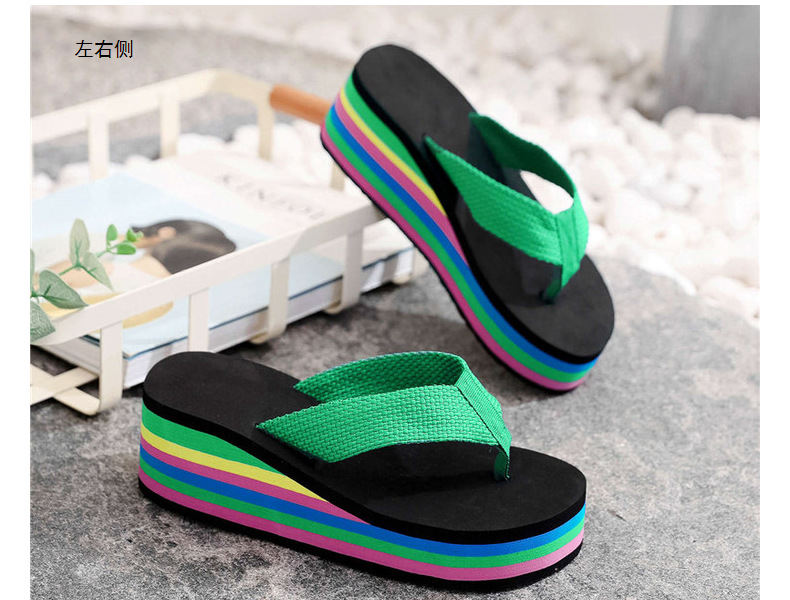 Women Beach Slippers Summer No - Embroidery Garments ulasan dan harga