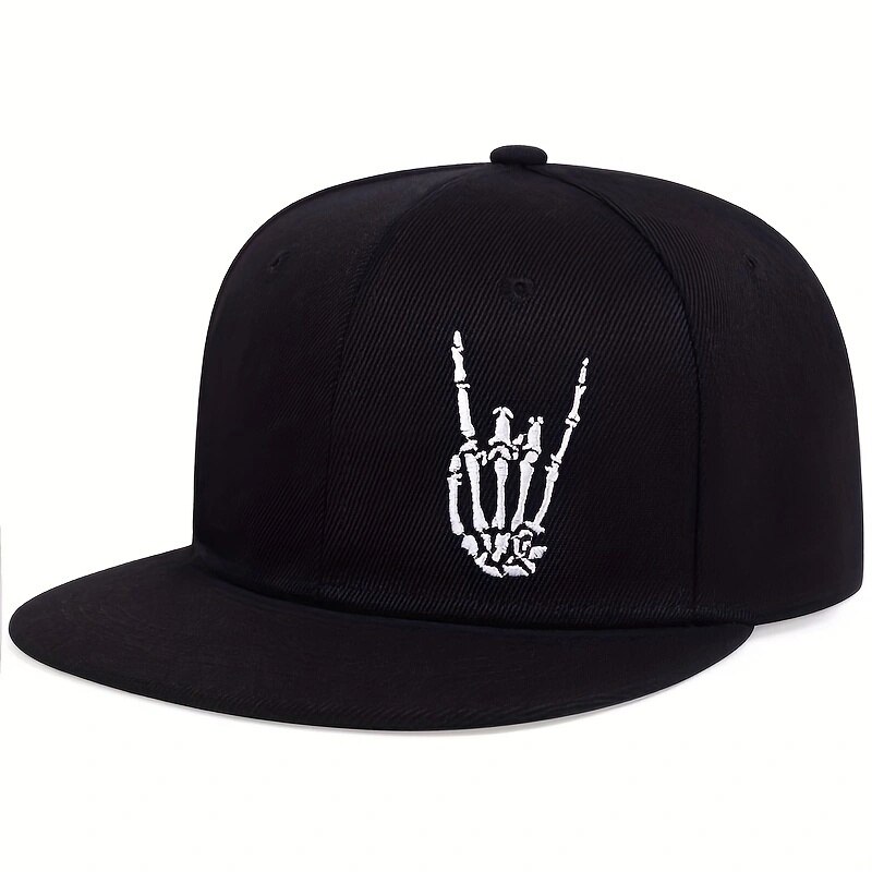 Unisex Skeleton Finger Rose Em - Embroidery Rose ulasan dan harga
