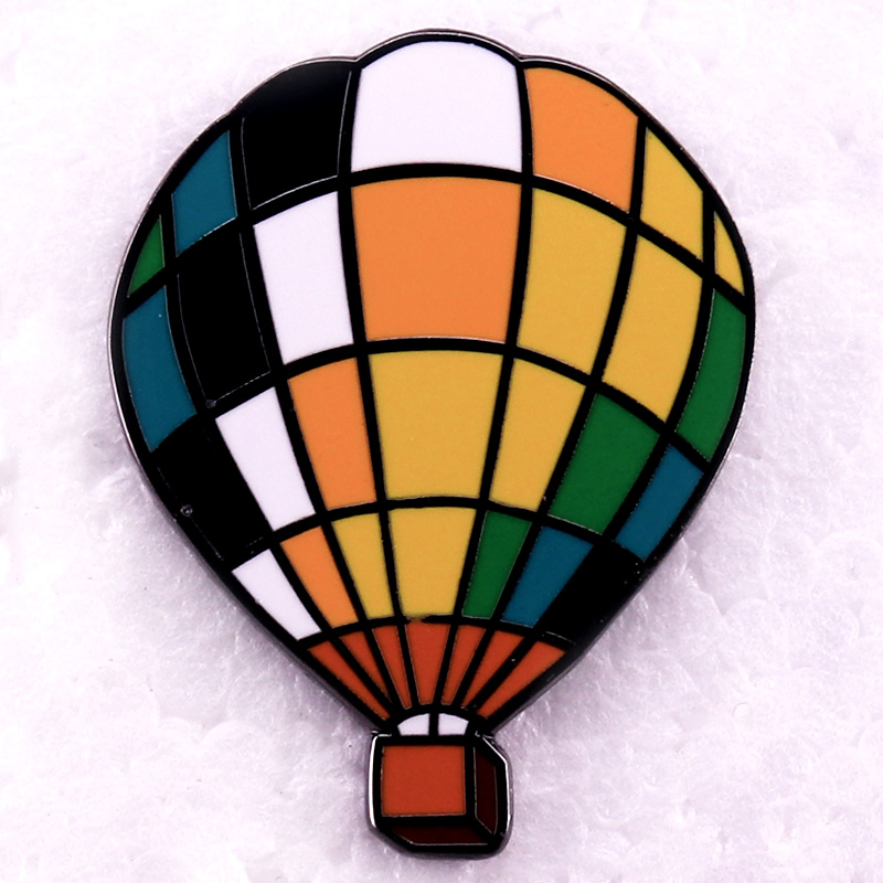 Hot Air Balloon Enamel Pin You - Embroidery Bali ulasan dan harga