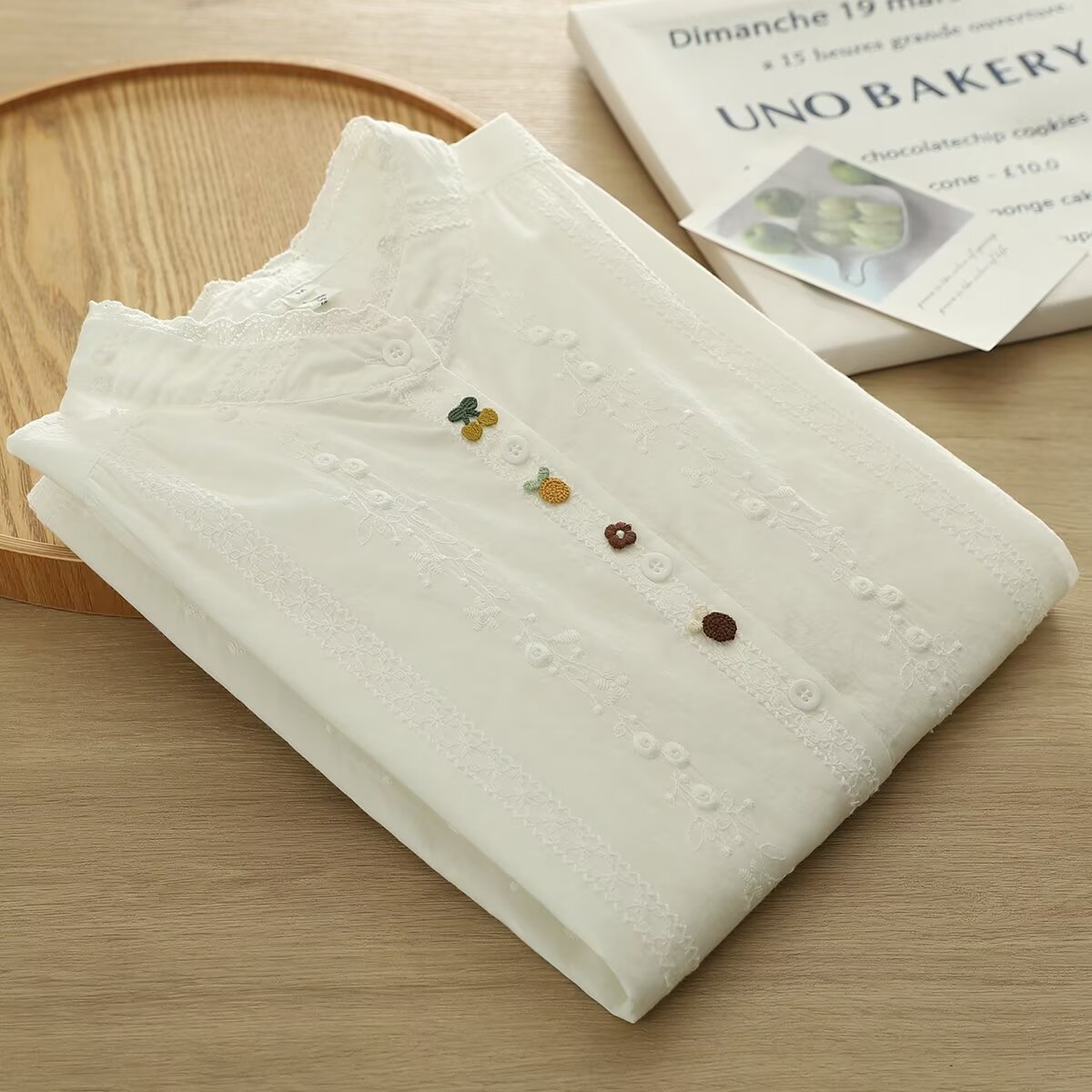 2026 Bohemian blouse woman spr - Embroidery Online ulasan dan harga