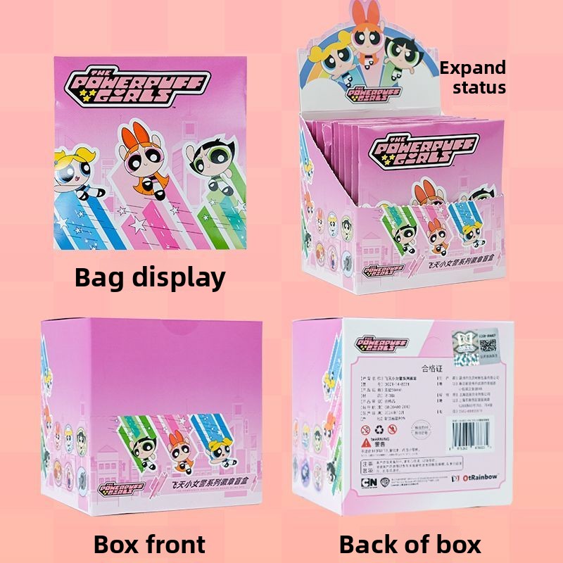 Full Box of Official Powerpuff - Embroidery Reddit ulasan dan harga