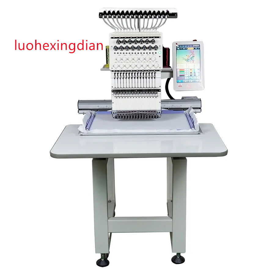 Single Head High Speed Fully A - Embroidery Garments ulasan dan harga