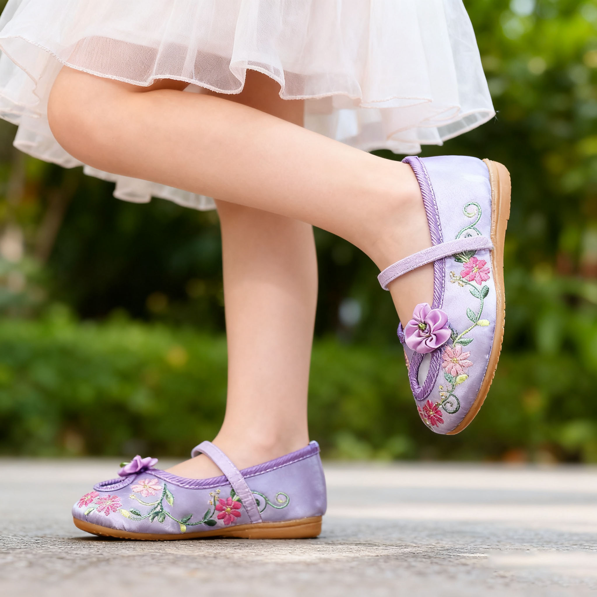 Retro KIds Embroidery Ballet S - Embroidery Rose ulasan dan harga