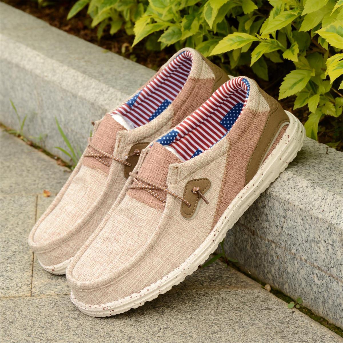 Men's Loafers Lightweight Comf - Embroidery Garments ulasan dan harga