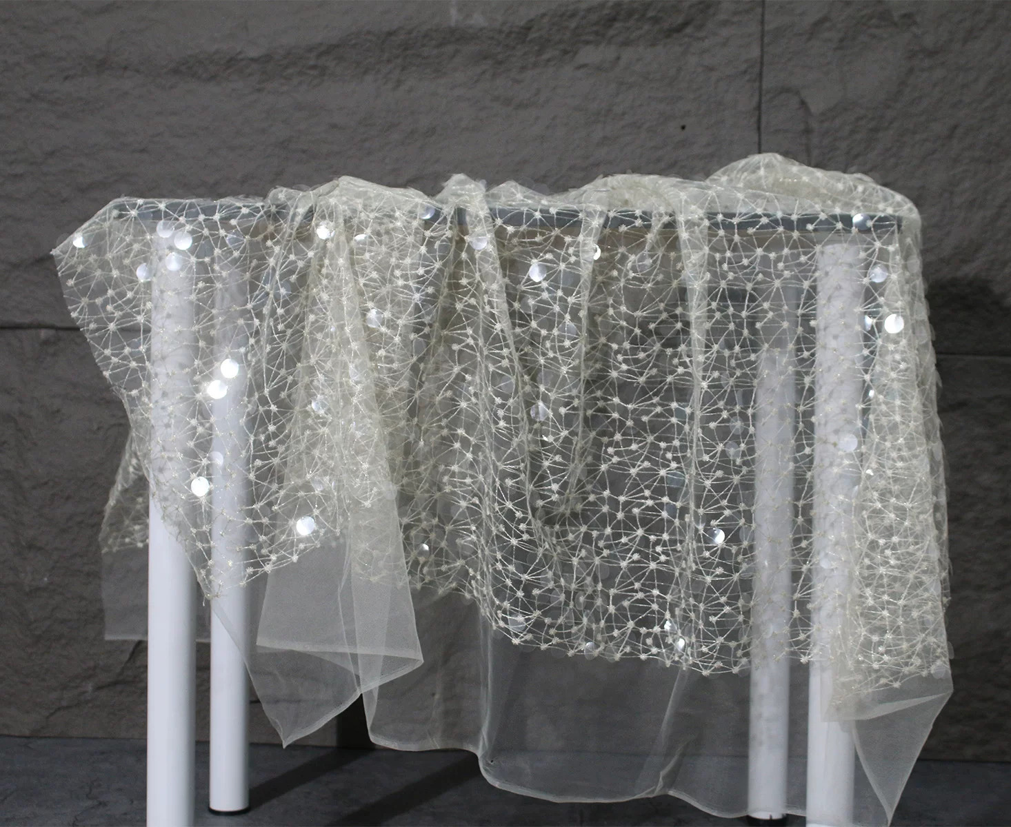 1yard Sequin embroidery thread - Embroidery Bag ulasan dan harga